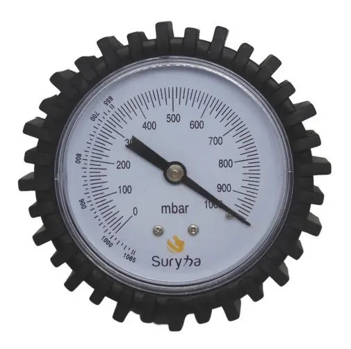 Vacuômetro Analógico Para Bomba De Vácuo - Suryha 80150069