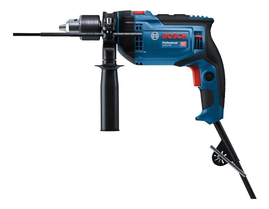 Furadeira De Impacto Bosch Professional GSB 16 Re 850w Em maleta De Transporte