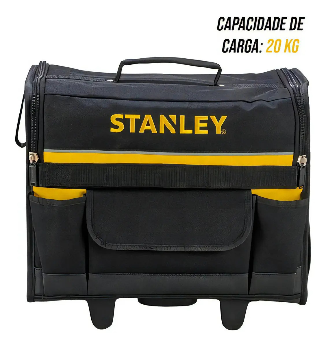 Maleta de Ferramentas com Rodinhas Stanley Modelo 1-97-515 Até 15kgs com Alça Telescopia