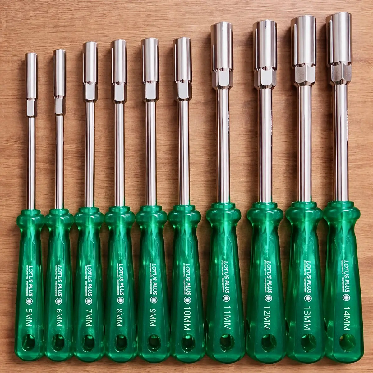 Kit Jogo Chave Canhão 10 Peças 5 A 14mm Cromo Vanádio Lotus