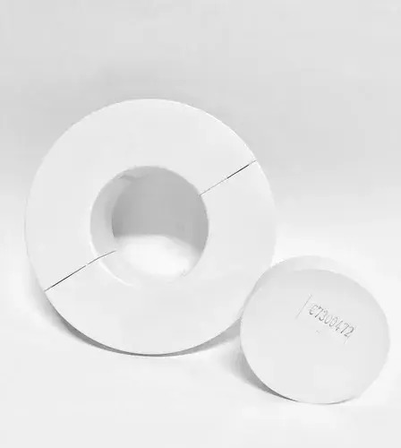 Kit Acabamento Parede Tubulação Ar Condicionador C Tampa 2un