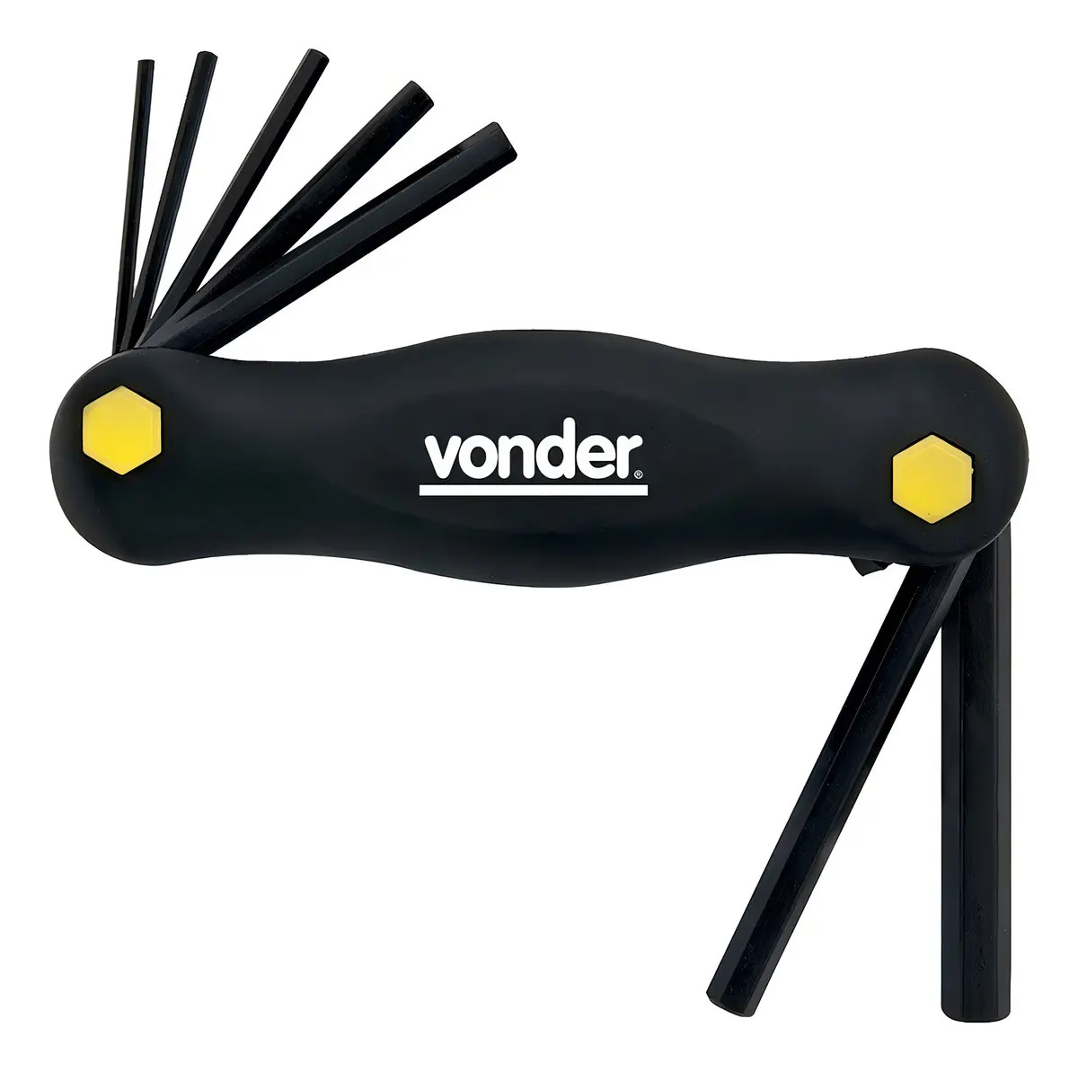 Jogo De Chave Allen Canivete 2 A 8 Mm Com 7 Peças - Vonder