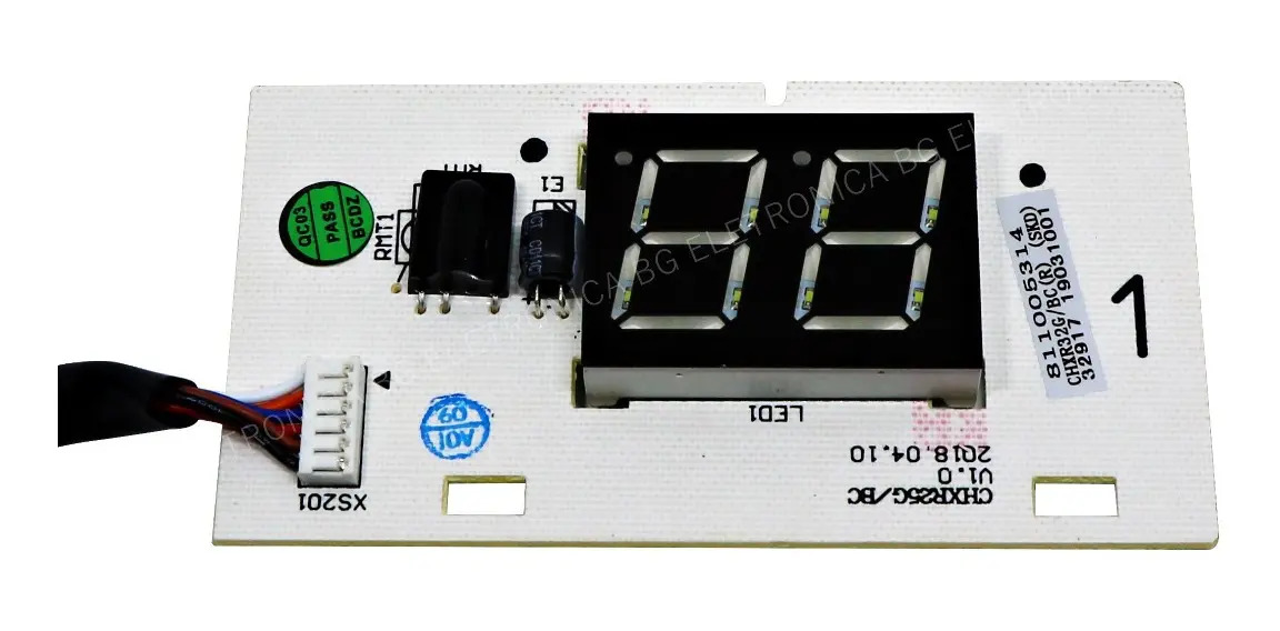 Placa Display Receptora Ar Condicionado Philco Pac12000tfm9