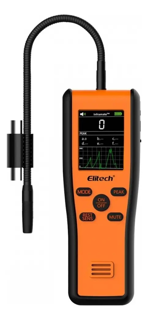 Detector De Fuga De Gás Com Sensor De Infra/diodo - Elitech
