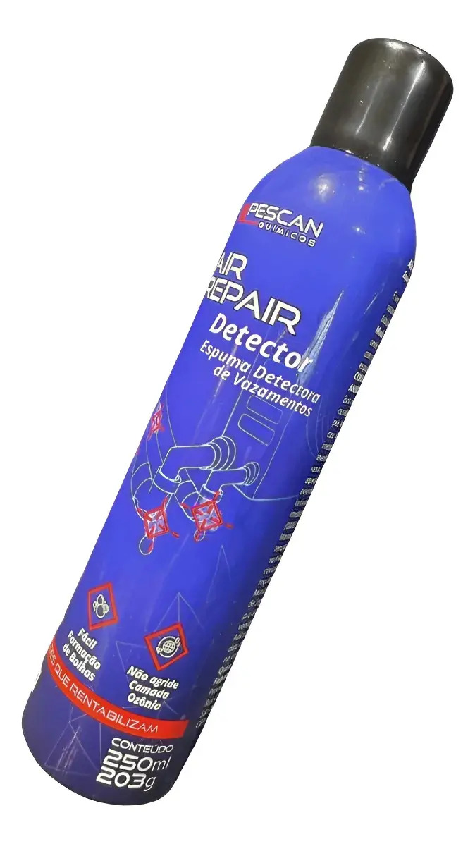 Detector Spray Vazamento Refrigerantes E Gases Tipo Espuma