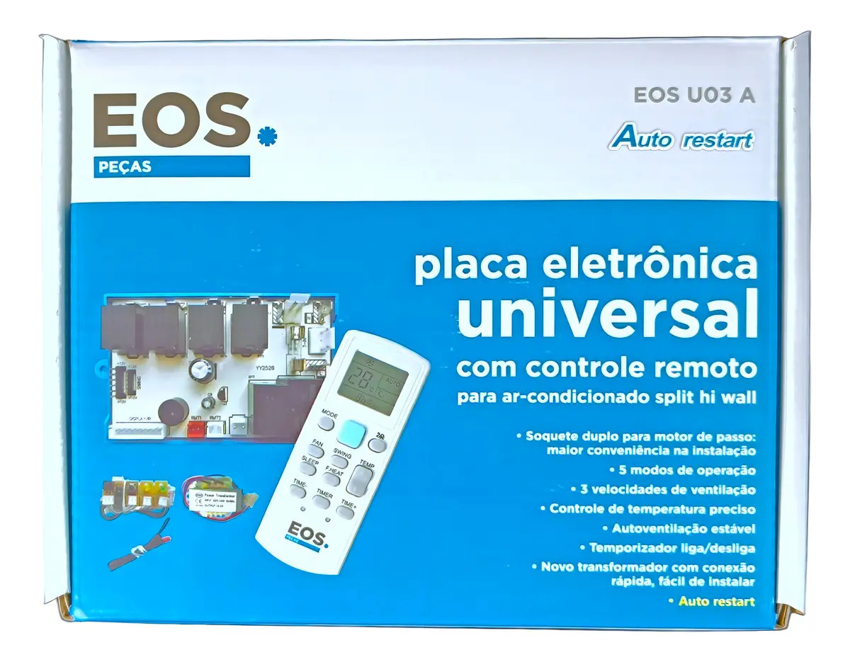 Placa Universal Ar Condicionado Split Cr Hi Wall