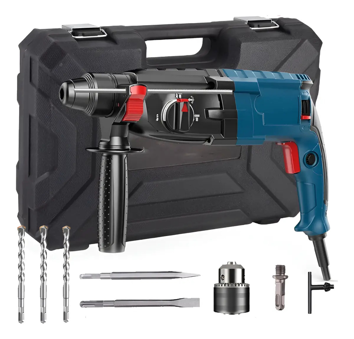 Martelete Rotativo Rompedor 1200w Furadeira Impacto Dc 110v