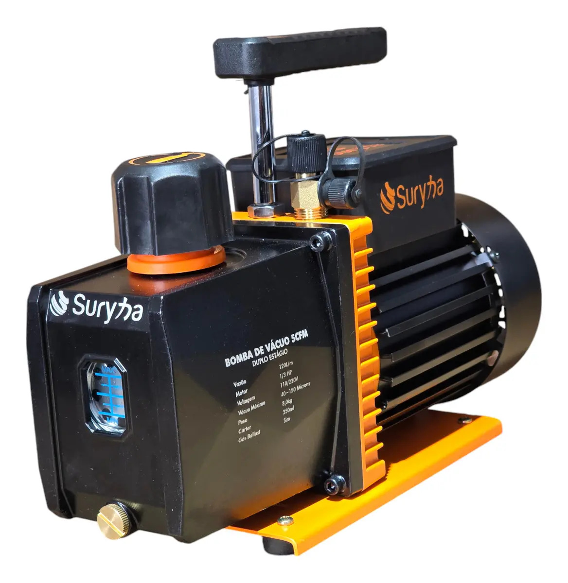 Suryha 5CFM duplo estágio bomba de vácuo ideal para ar condicionado