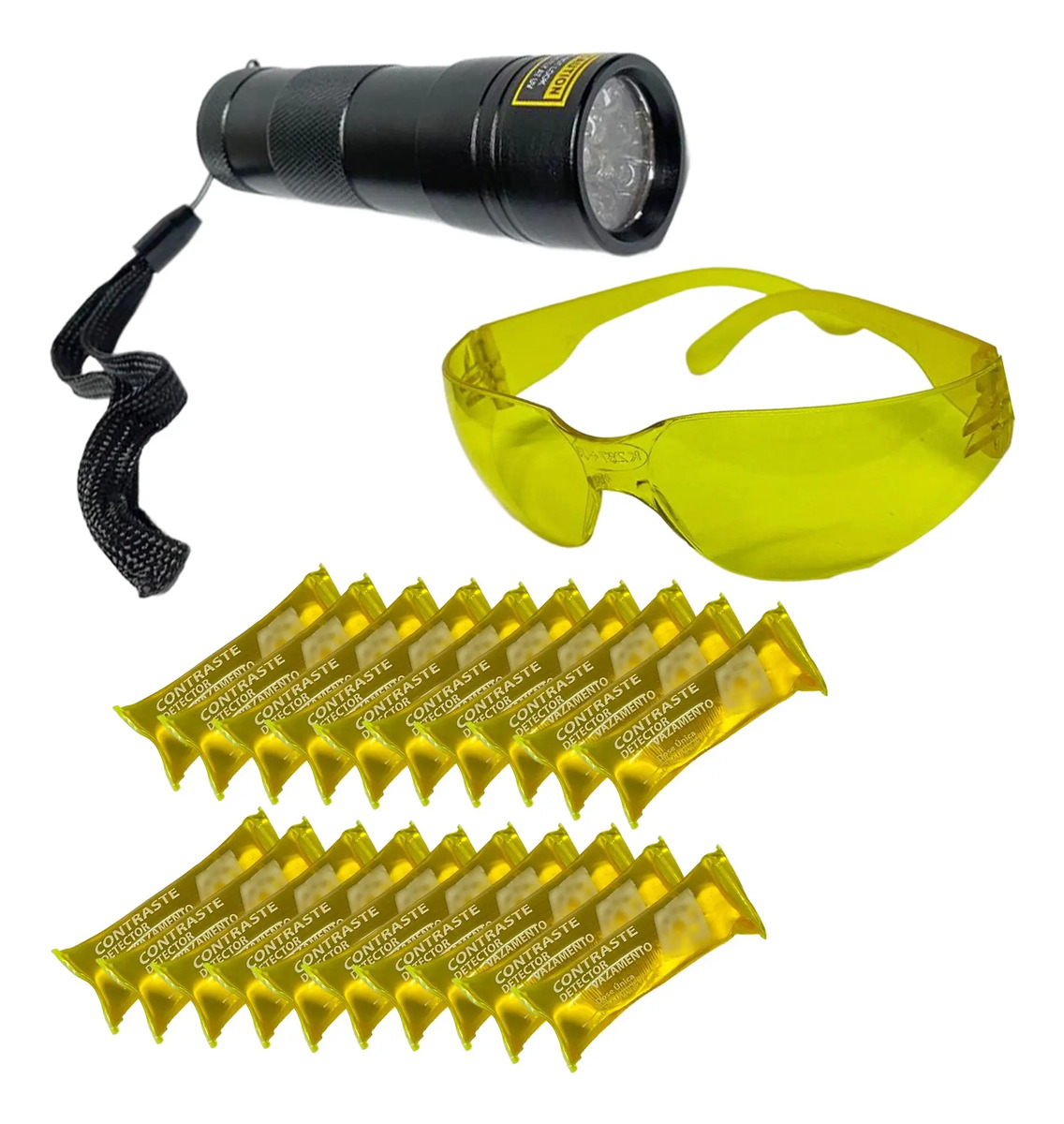 Detector Ultravioleta Uv Vazamento Refrigeração Contraste