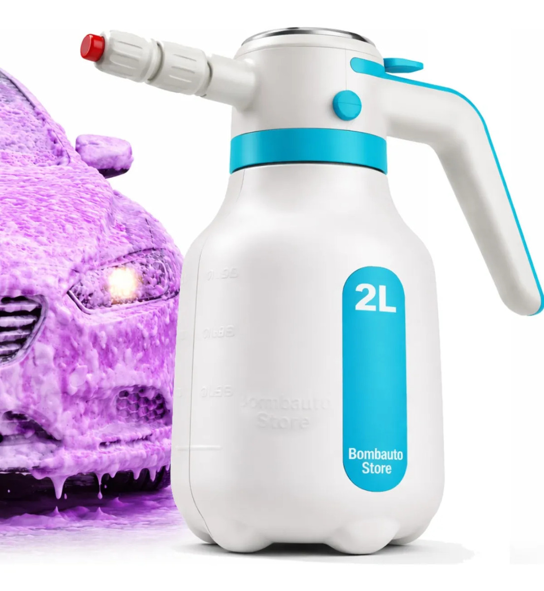 Pulverizador Snow Foam Gerador Espuma Recarregavel Bateria