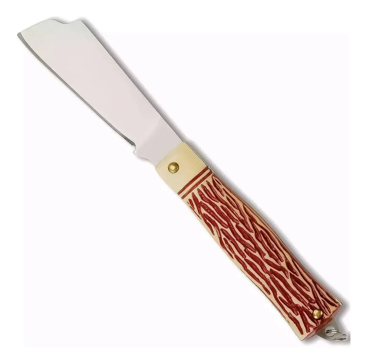 Canivete Inox Lâmina Larga 80x26mm Brasfort 8119