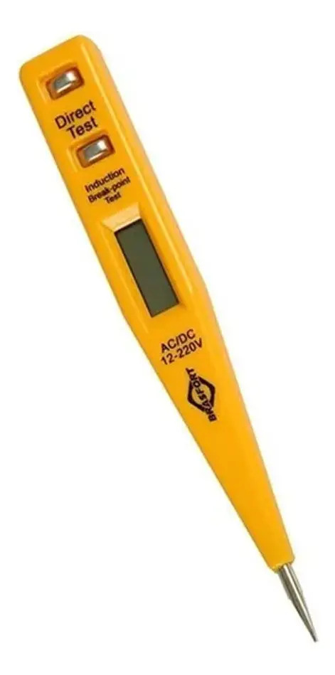 Caneta Digital P/ Teste De Voltagem E Corrente 8187 Brasfort