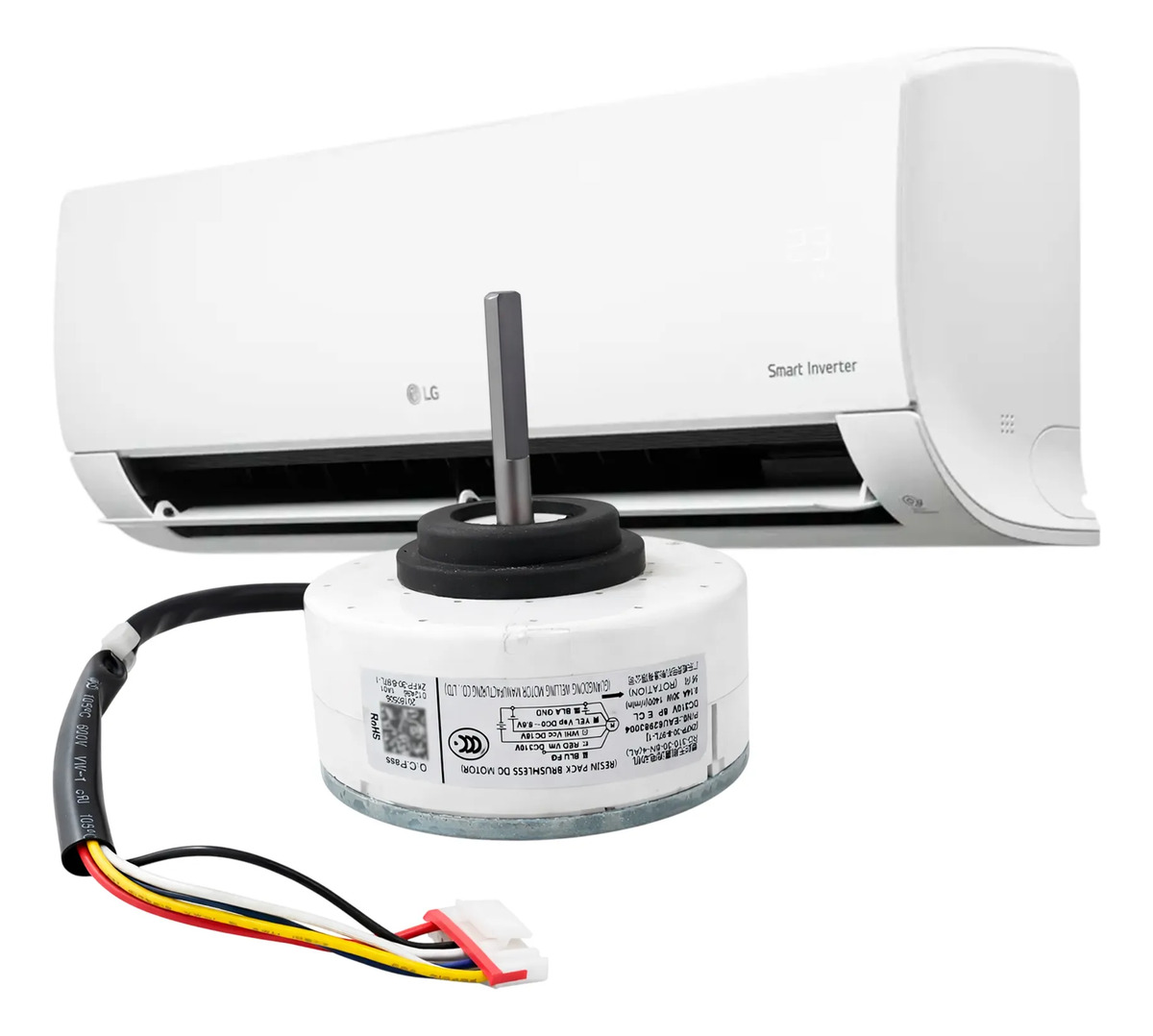Motor Ventilador Evaporadora Lg Inverter 4681a20091v Novo