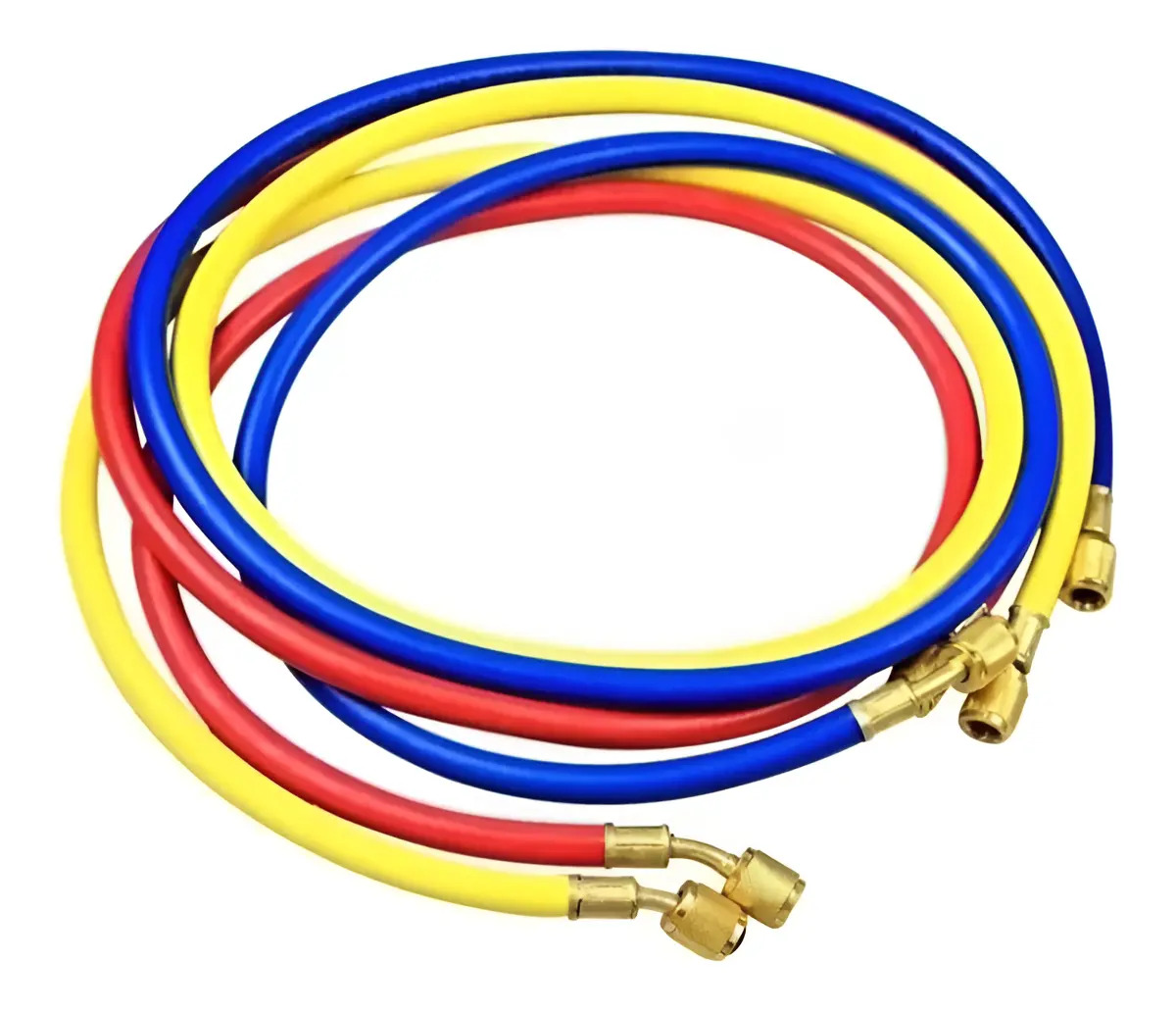 Conjunto de Mangueiras 2,50m Compatível Manifold R22 R134 R407