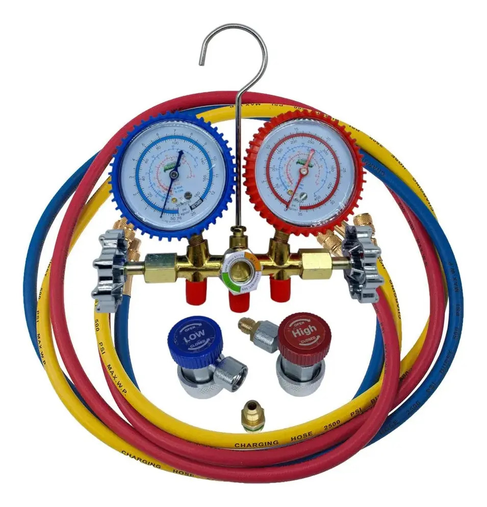 Manifold Ar Condicionado R134a R12 R22 R404 Engate Sr