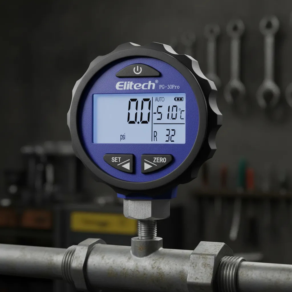 Manômetro Digital 500 Psi 87 Gases Pg-30 Pro Blue