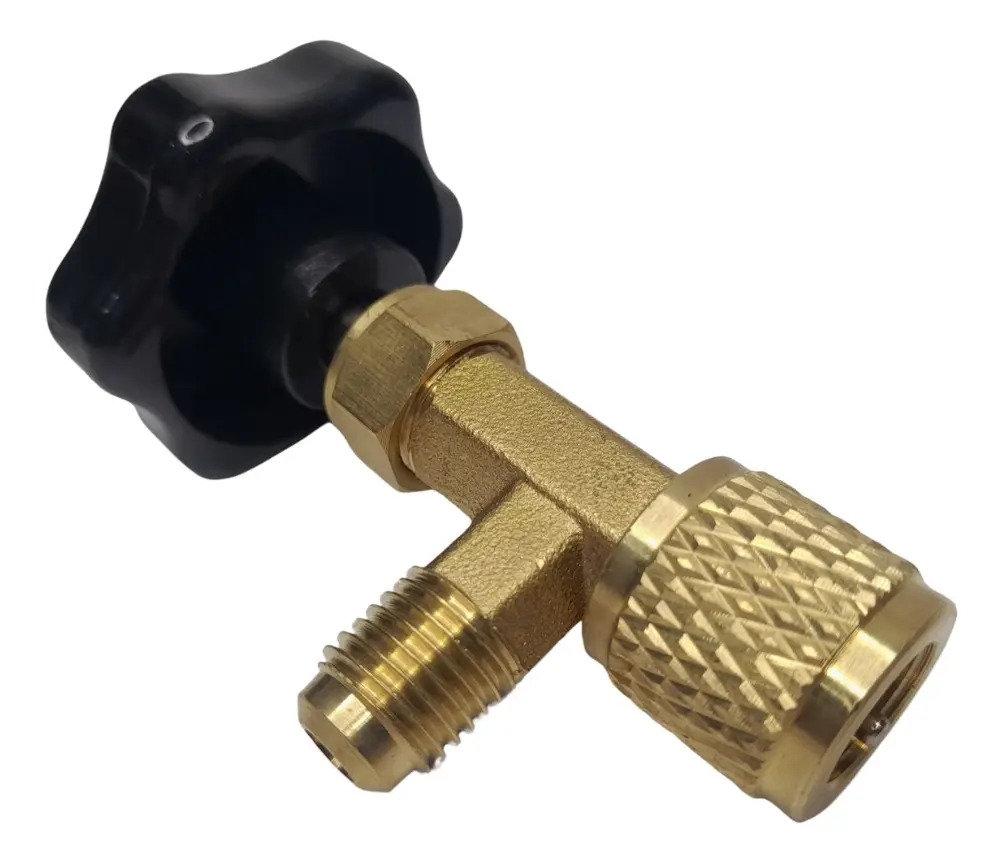 Valvula Acionadora P/gas Lata 7/16 Up - Black341