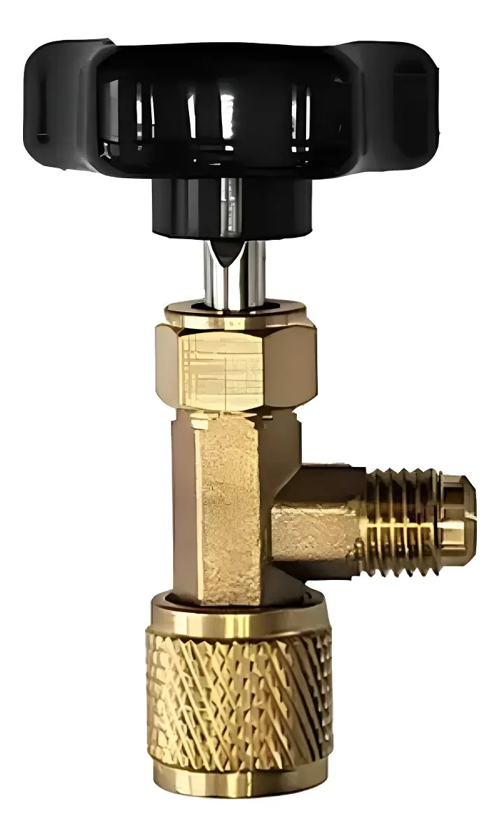 Válvula Acionadora P/ Garrafa Gases R22 R134a R401a R600