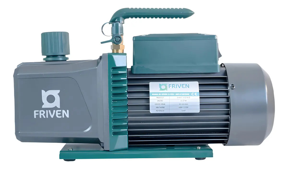 Bomba de Vácuo Duplo Estágio 14CFM 1HP Para Refrigeração Friven