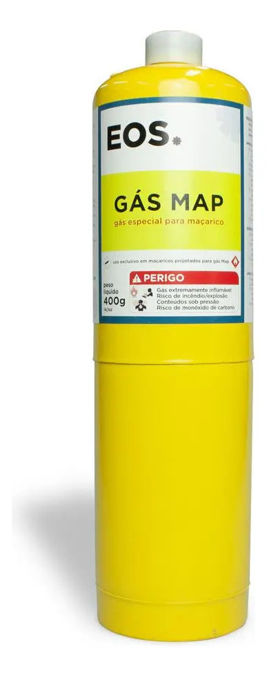 Gás Refil Map Eos Profissional Para Maçaricos Com 400g