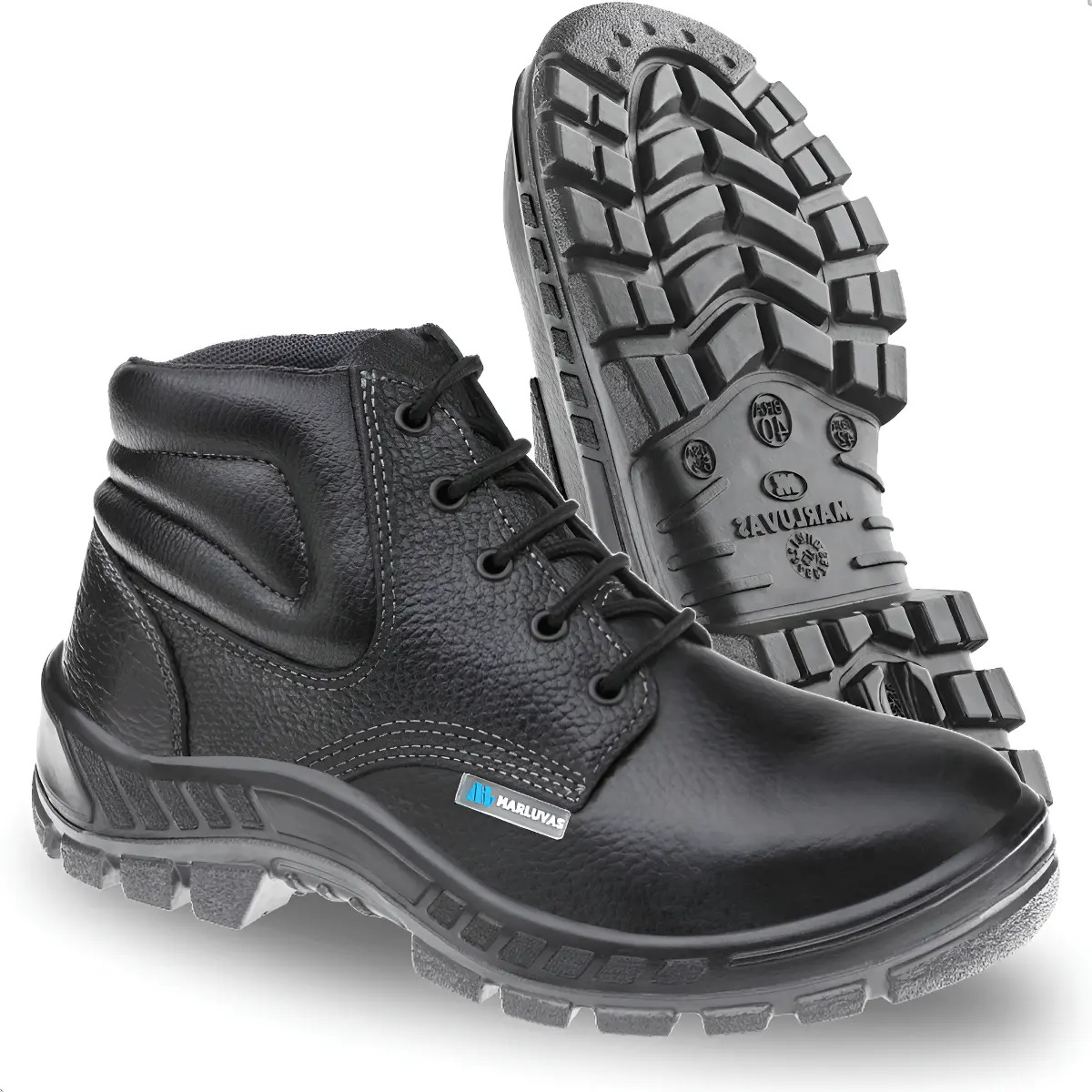 Bota Botina De Segurança Coturno Masculina Marluvas Com Ca