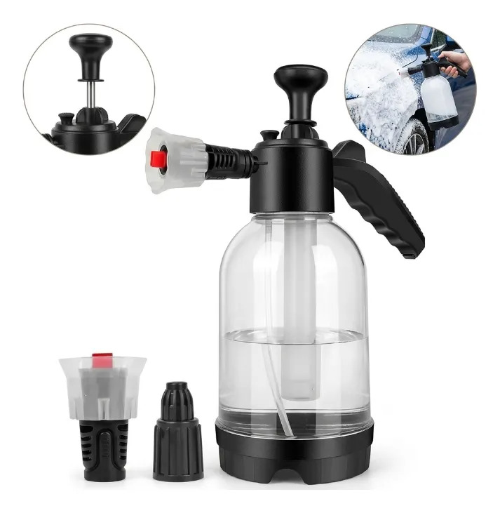 Pulverizador Snow Foam Manual 2l Alta Pressão Transparente
