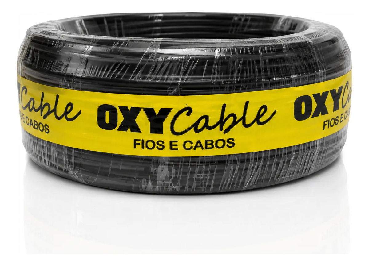 Cabo Pp 2x2,5mm 25 Metros Rolo Fio Pp 2x2,5 Para Extensão