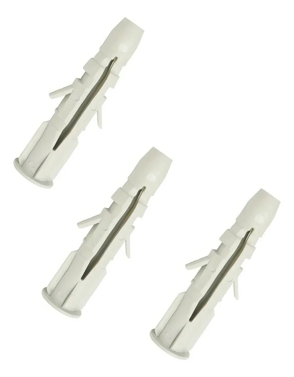 Buchas SFOR com aba para tijolo oco — 10 mm, 250 peças