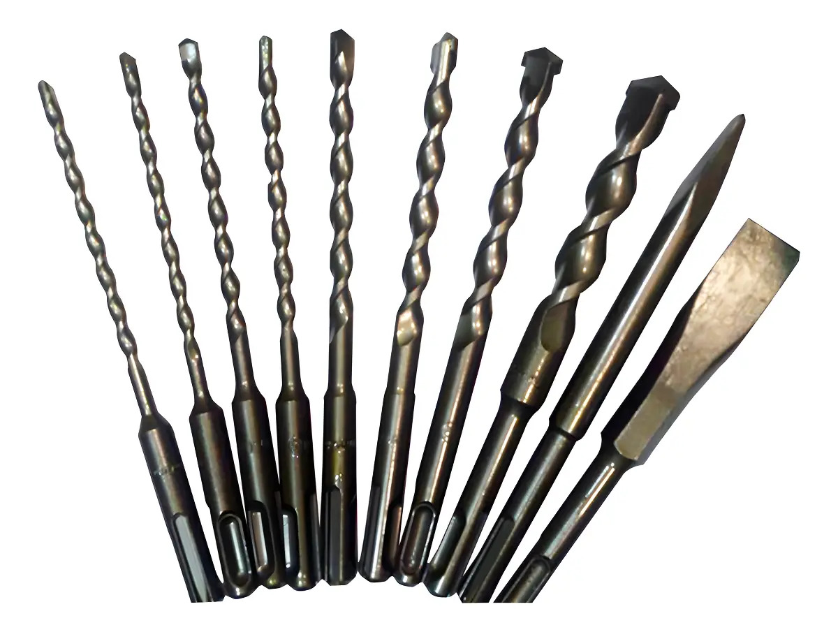 Jogo de brocas Makita D-46361 SDS Plus — 10 peças