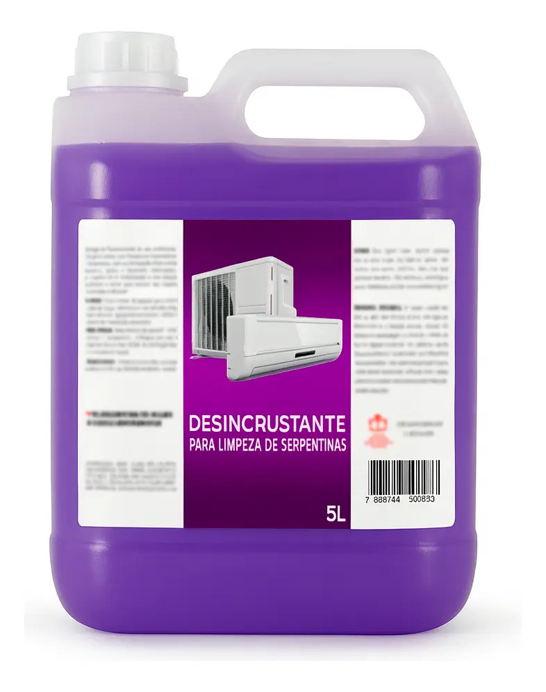 Detergente Serpentina 5 Litros Limpeza Ar Condicionado