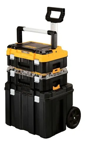 Maleta de ferramentas DeWalt DWST60404 — 3 módulos, rodas, 50 kg
