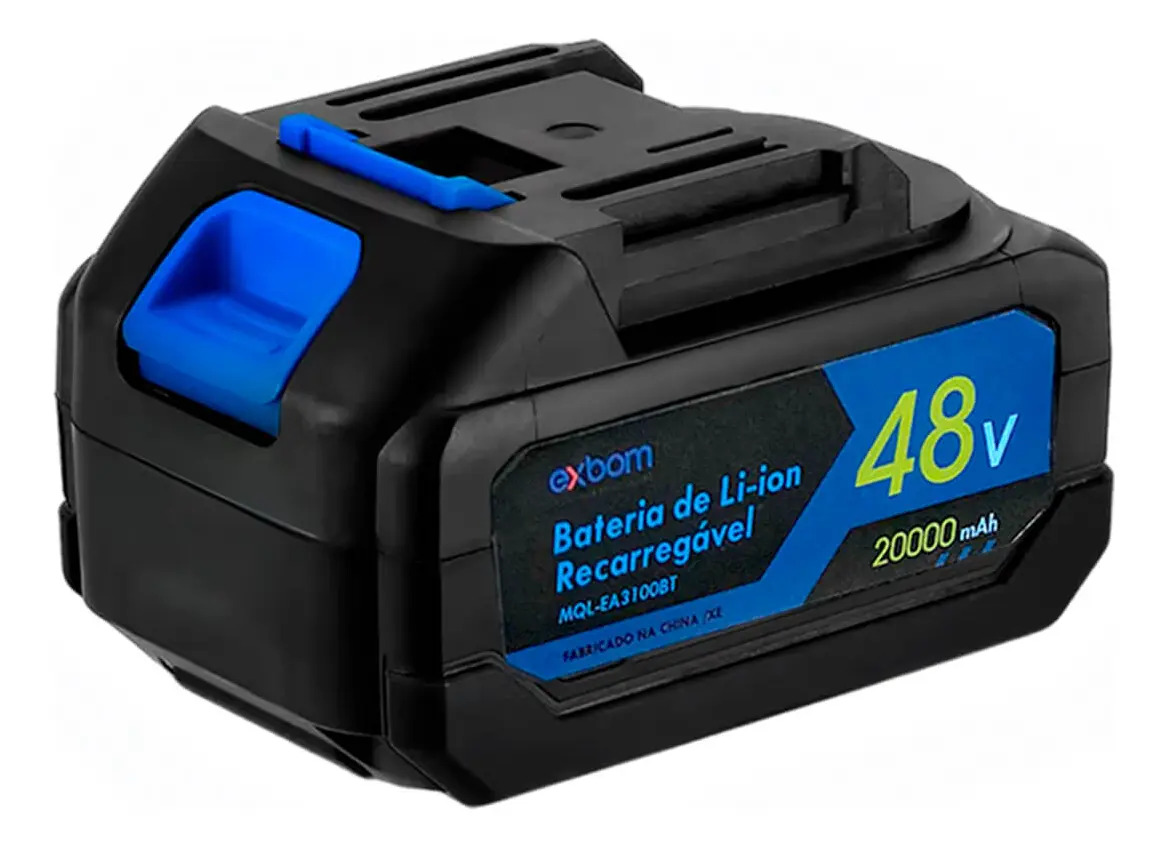 Bateria recarregável 48 V para ferramentas elétricas