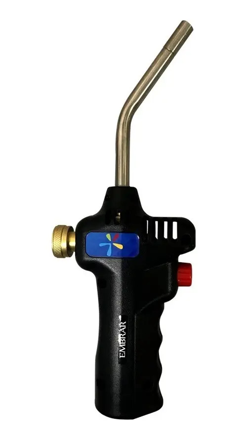Maçarico portátil Turbo Torch MAP 2 kW com acendimento automático