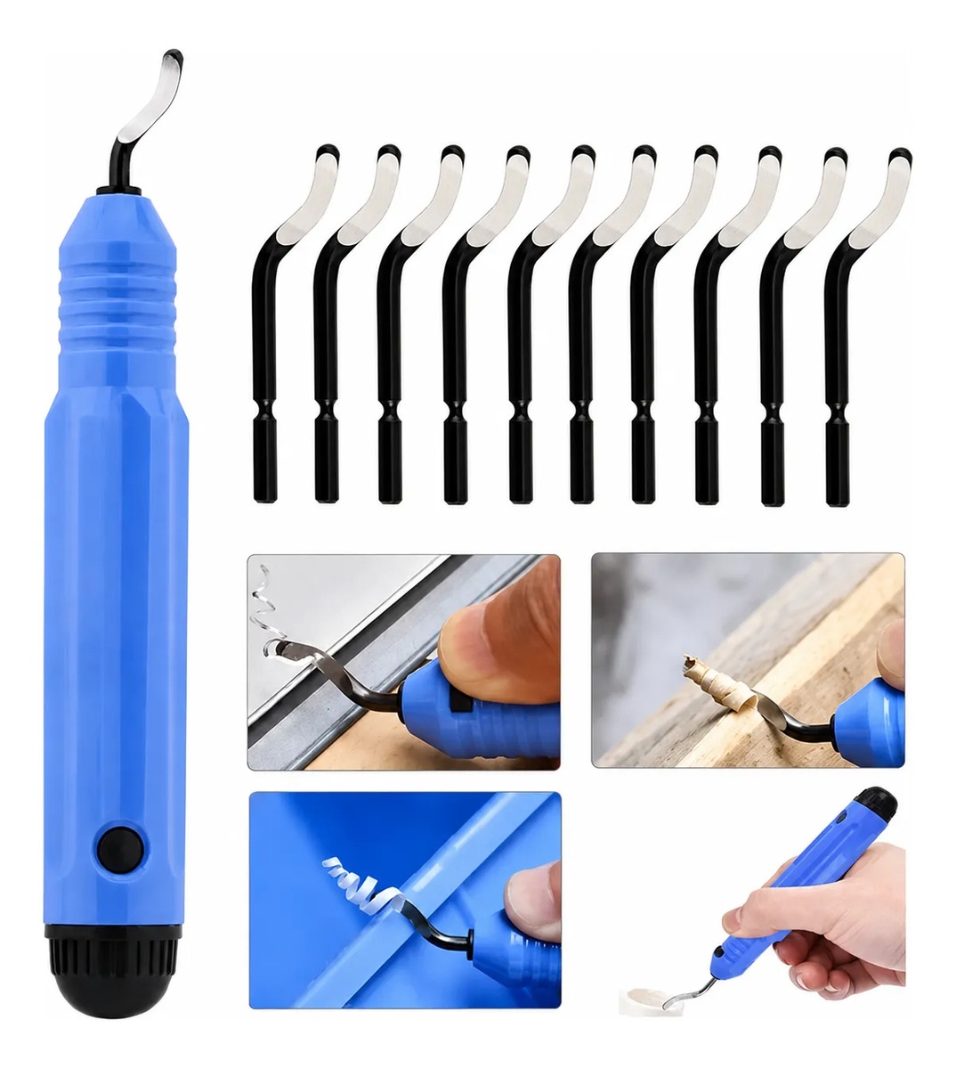 Rebarbador Manual com 10 Lâminas