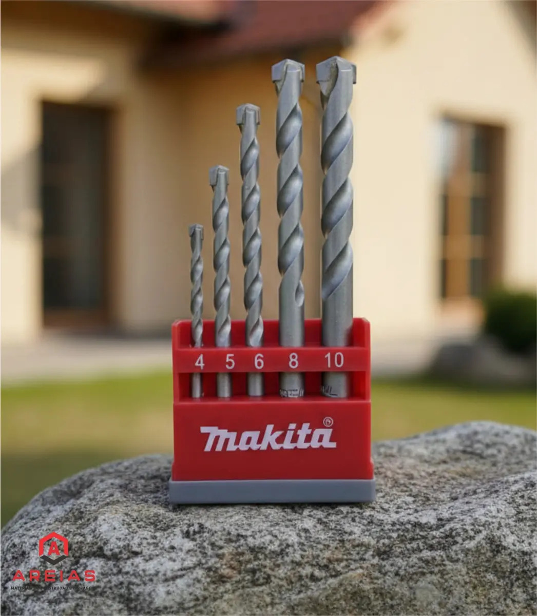 Jogo de Brocas para Concreto Makita D03894 — 5 Peças