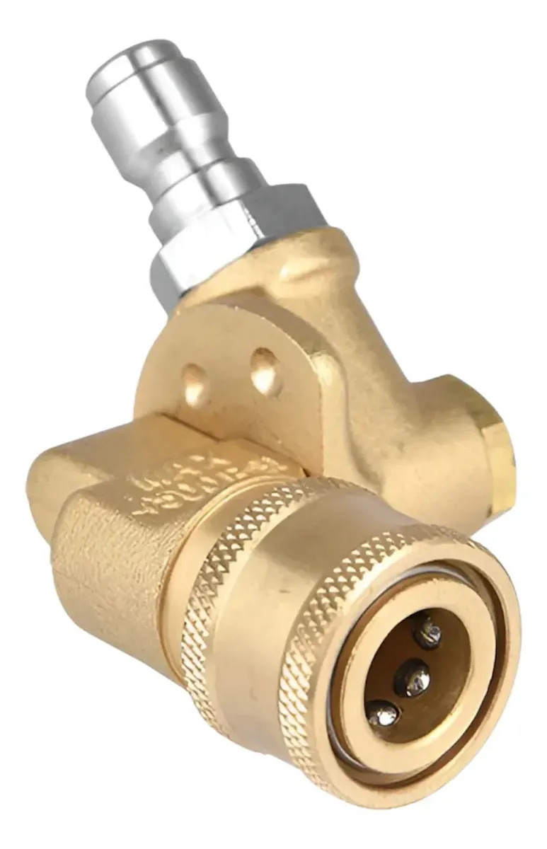Adaptador de Engate Rápido 1/4" Giratório 180° para Lavadora