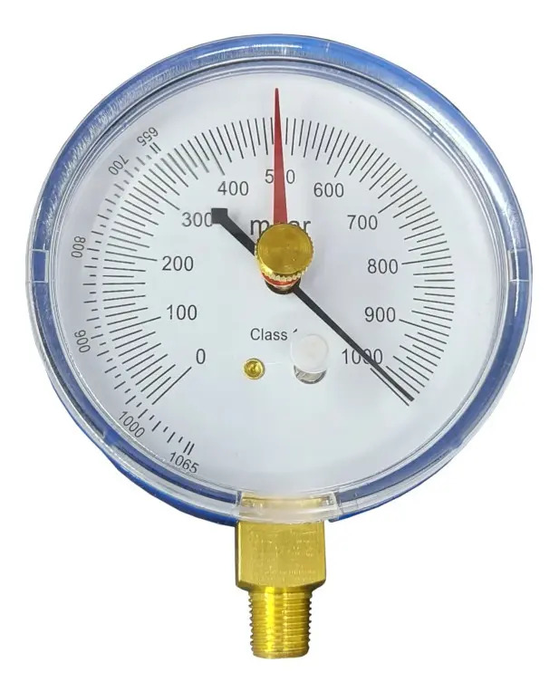 Vacuômetro Analógico EOS — Rosca 1/8"