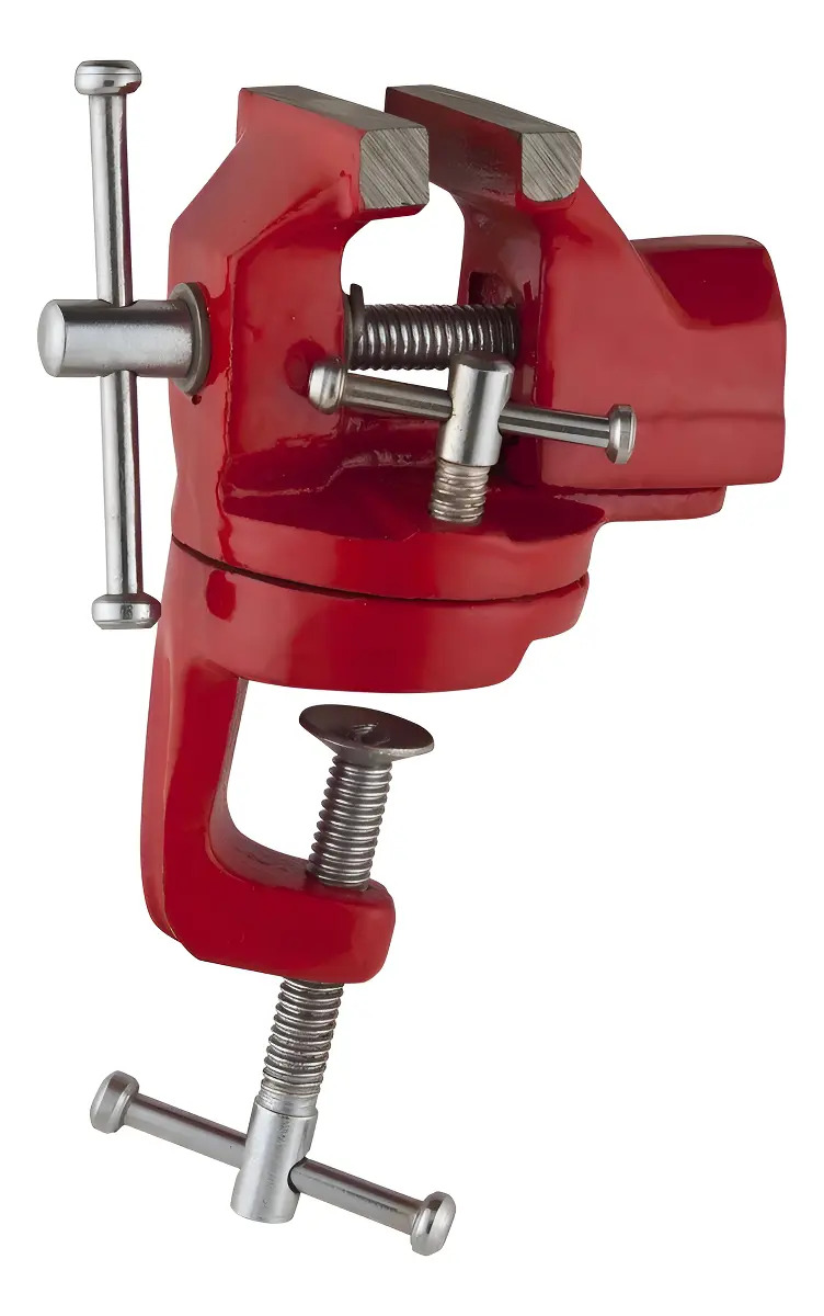 Mini Morsa de Mesa Giratória Eda — 63mm