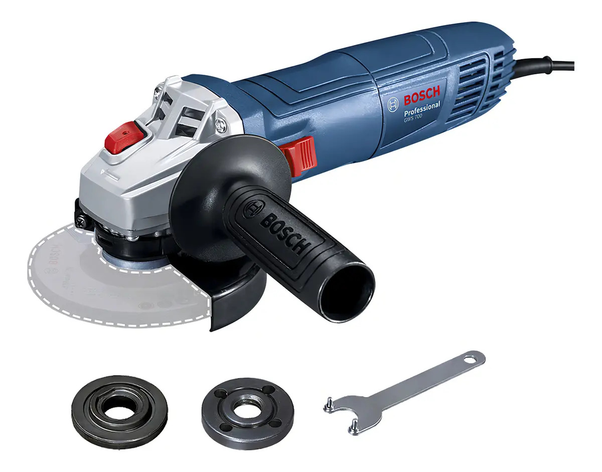 Esmerilhadeira Angular Bosch GWS 700 Professional 710W