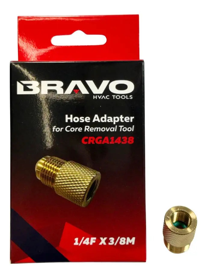 Adaptador Bravo P/ Vacuo Pressurização 1/4 F X3/8 M Crga1438