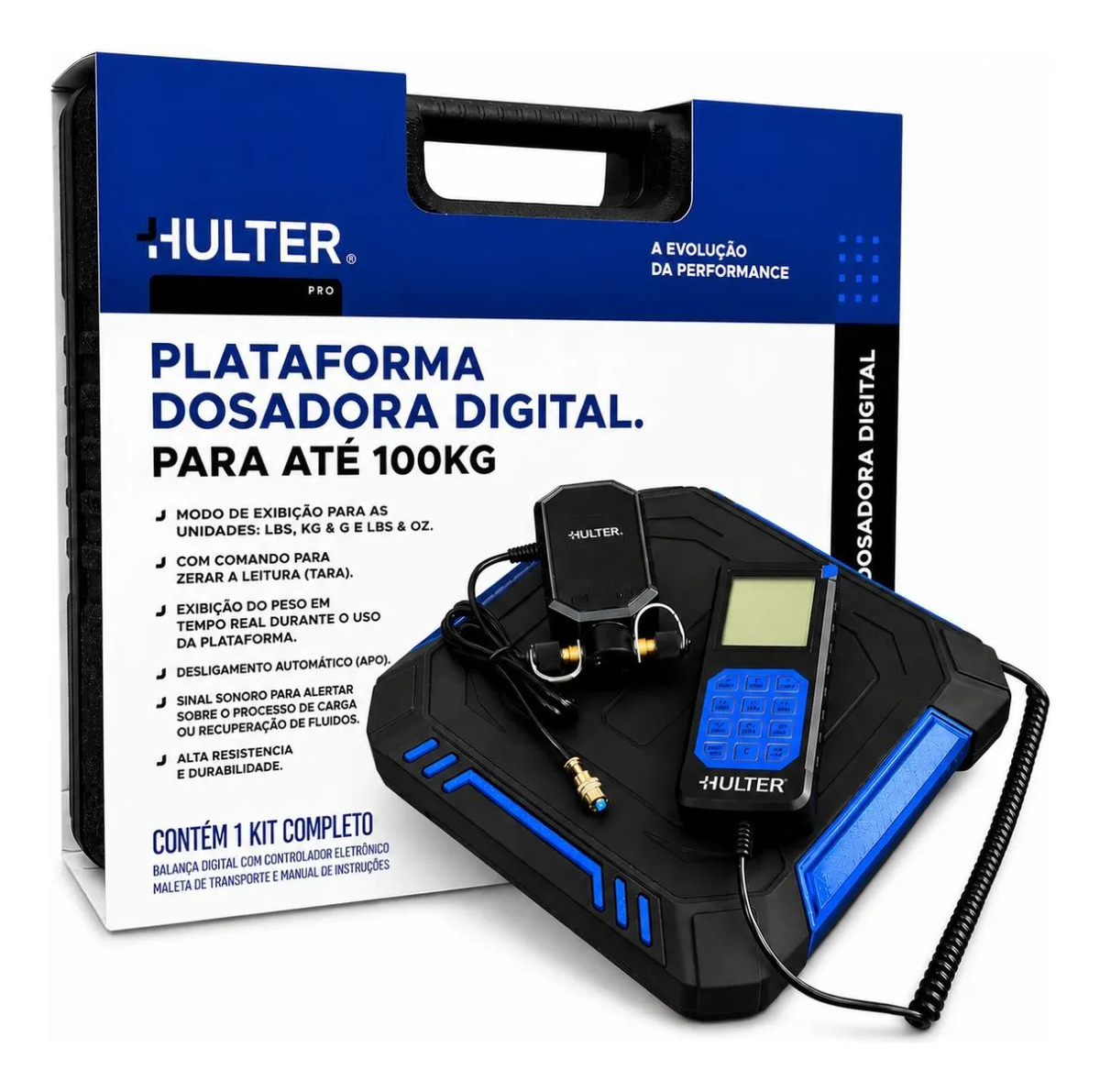 Balança Digital Programável 100kg Com Solenoide Refrigeração