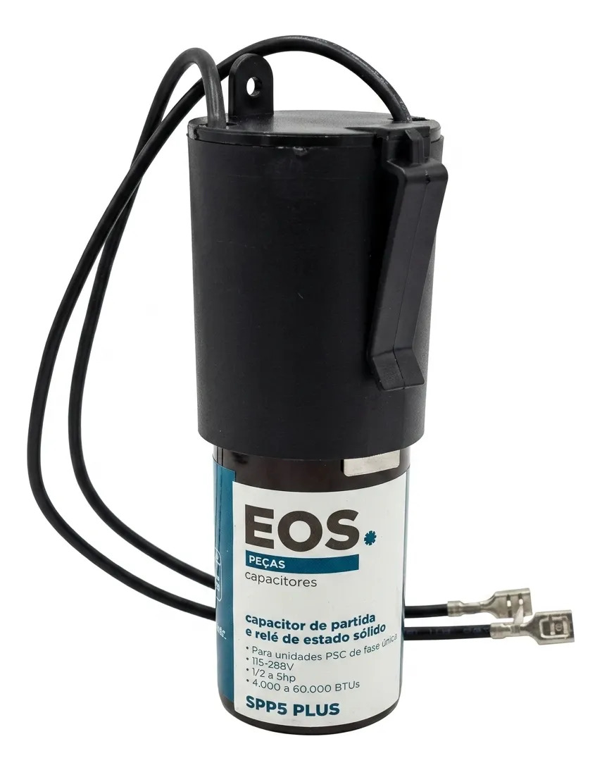 Capacitor De Partida P/ Ar Condicionado 4,000 A 60,000 Btus