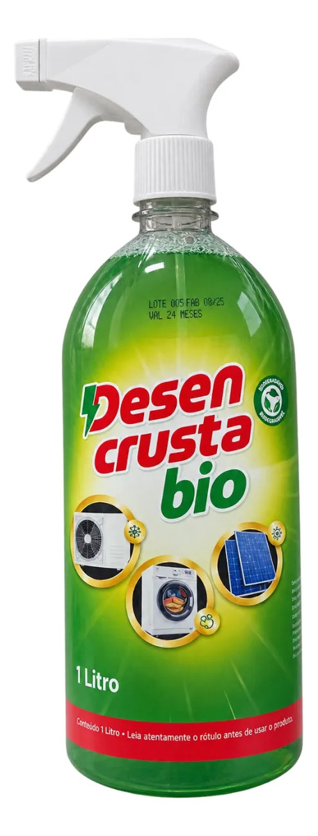 Air Shield Desencrusta Bio Limpeza Ar Condicionado 1 Litro