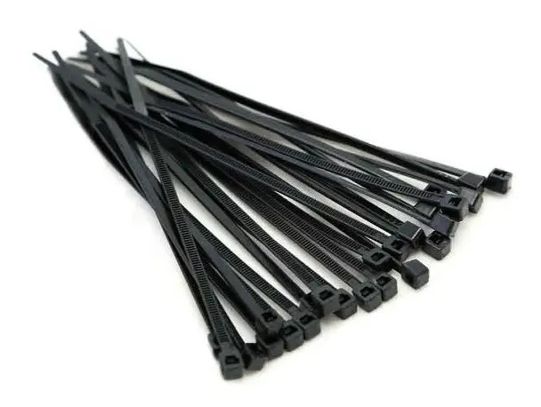 Abraçadeira de Nylon SD TOOLS 300x4,8mm Preta Kit 100 Unidades