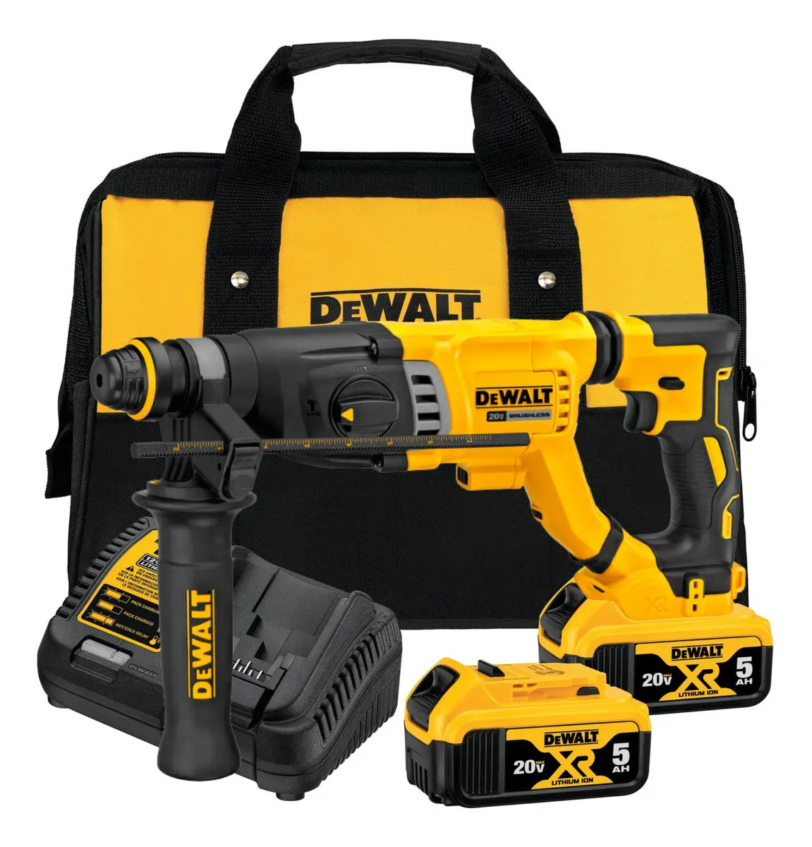 Martelete Perfurador e Rompedor Demolidor a Bateria Dewalt Modelo DCH263B