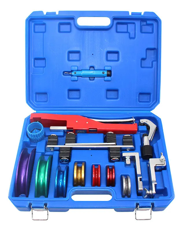 Kit Curvador Tubos Cobre 1/4 A 7/8 + Rebarbador + Cortador