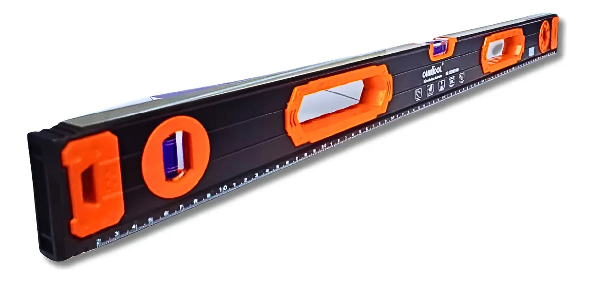Nível De Bolha 80cm Precisão Premium Nivelador Com Imã
