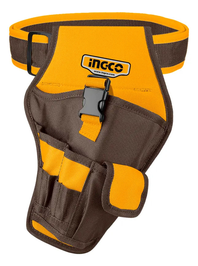 Cinturão C/7 Bolsos Ingco Htbp030128 Marrom-claro