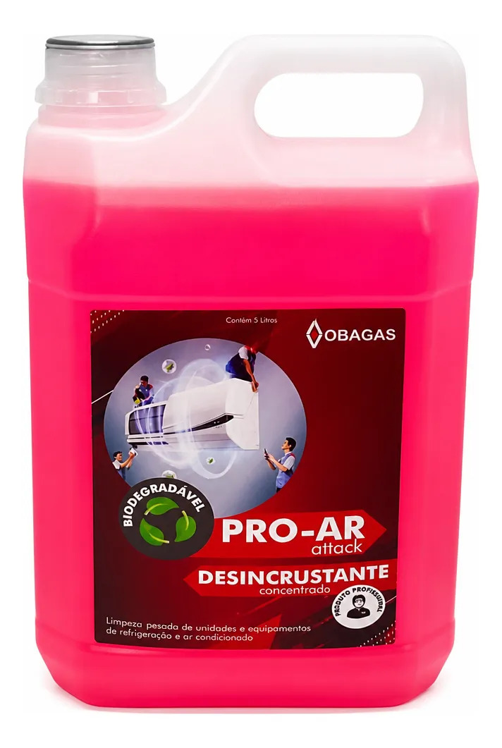 Desincrustante 5l Para Ar-condicionado Remove Impurezas