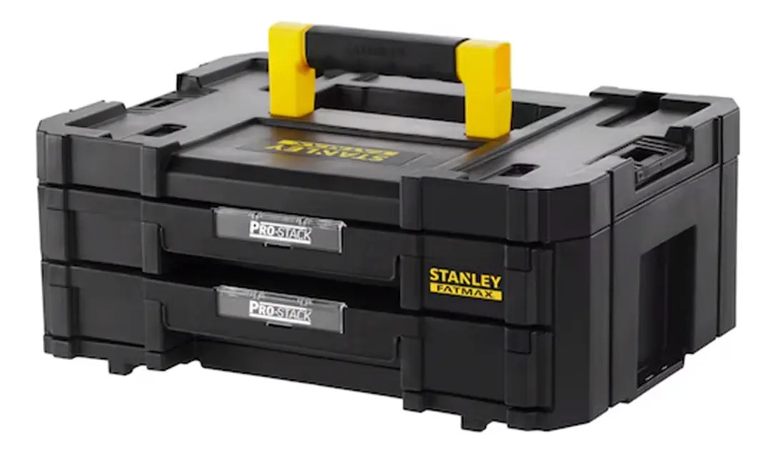 Caixa Organizadora De Ferramentas 2 Gavetas Stanley Prostack